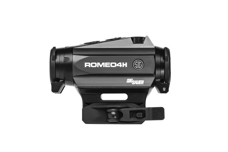 Коліматорний приціл Sig Sauer Romeo 4H Ballistic Circle Dot 0.5 MOA ADJ Graphite (SOR43011) 5002692 фото