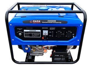 Генератор бензин ZX6500 (5KW) з електростартером TATA GN-008 фото