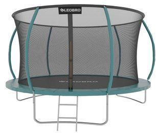 Батут із внутрішньою захисною сіткою 312 см LEOBRO Premium Pro 10FT GREEN LBPPRO-10FTGREEN фото