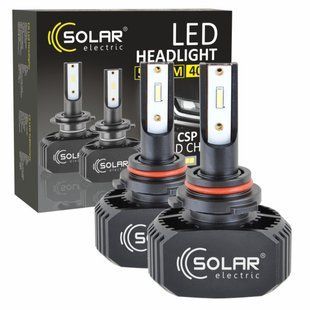 LED автолампа Solar HB4 12/24V 6000K 5000Lm 40W, CSP1860 2шт 8206 фото