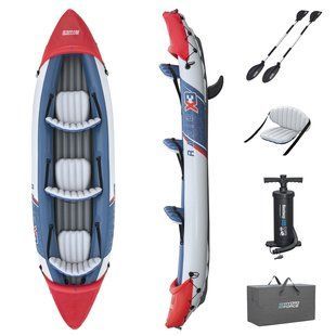 Каяк надувний Bestway 65132 Hydro-Force Rapid X3 381 х 100 см DM-65132 фото