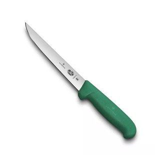 Кухонний ніж обвалочний Victorinox Fibrox Boning 15 см Зелений (5.6004.15) 5.6004.15 фото