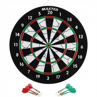Дартс двосторонній MASTER - 37 см 8592833009432 фото