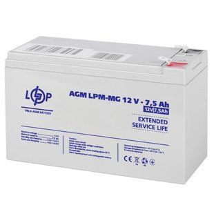 Розпродаж Акумулятор мультигелевий LPM-MG 12V - 7.5 Ah LP40141 фото