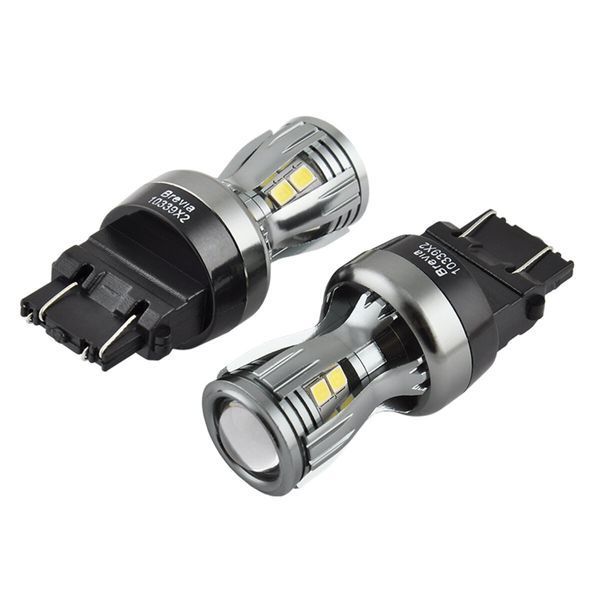 LED автолампа Brevia PowerPro P27/7W (3157) 350Lm 14x2835SMD 12/24V CANbus, 2шт 10339X2 фото