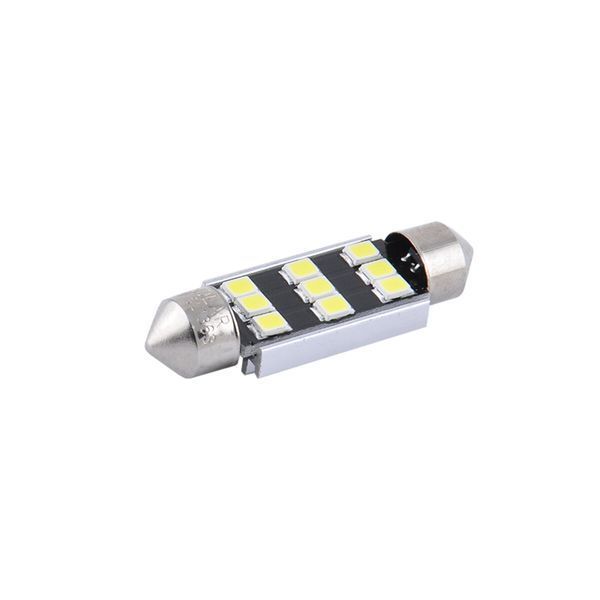 LED автолампа Solar 12V SV8.5 T11x39 9SMD white, 2шт SL1363 фото
