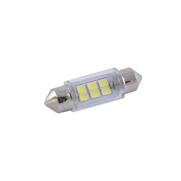 LED автолампа Solar 24V SV8.5 T11x36 6SMD white, 2шт SL2550 фото