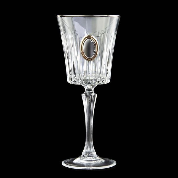Набір для вина та води &ldquo;СЕНАТОР&rdquo; Boss Crystal, 6 келихів, платина, срібло, золото, кришталь B66GAR2PG фото