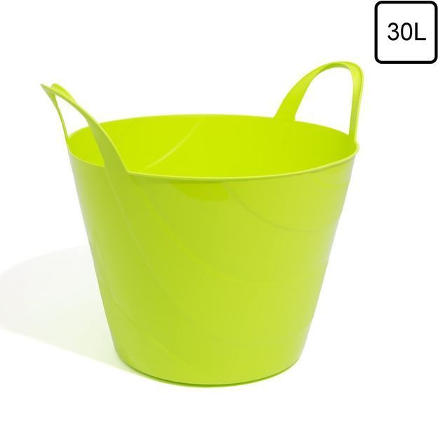 Ємність мультифункціональна гнучка Prosperplast - зелена, 30 л 5905197395333 фото