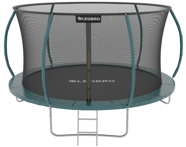 Батут із внутрішньою захисною сіткою 312 см LEOBRO Premium Pro 10FT GREEN LBPPRO-10FTGREEN фото