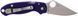 Ніж Spyderco Para 3 Dark blue 87.15.81 фото 2