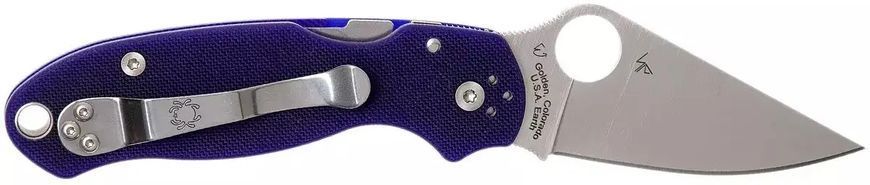 Ніж Spyderco Para 3 Dark blue 87.15.81 фото