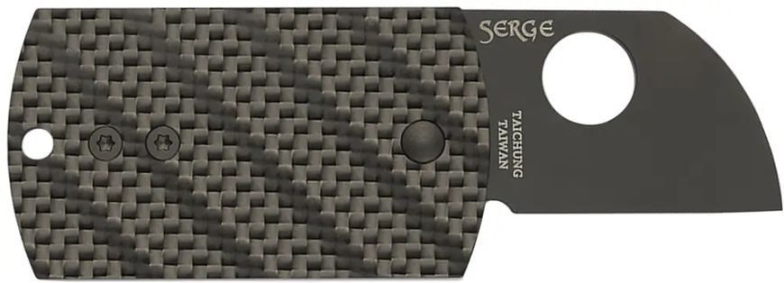 Ніж Spyderco Dogtag CF 87.15.75 фото
