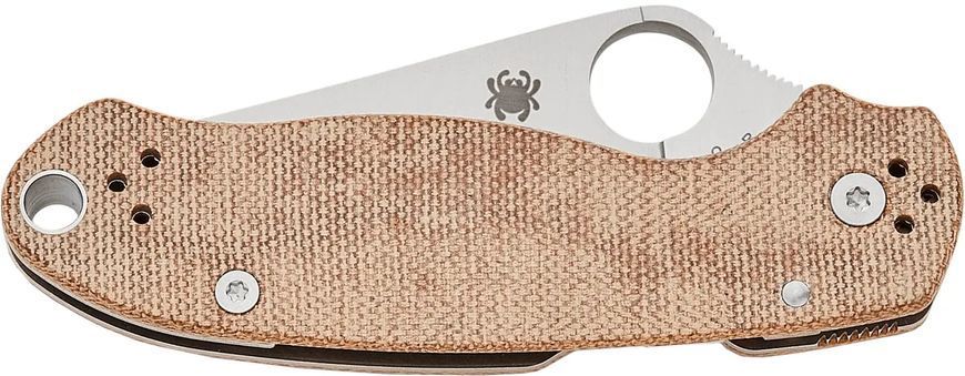 Ніж Spyderco Para 3 CPM Cru-Wear Micarta Brown 87.16.64 фото