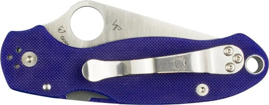 Ніж Spyderco Para 3 Dark blue 87.15.81 фото