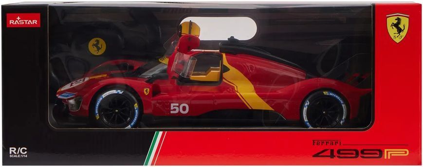 Машинка Rastar Ferrari 499P 1:14 Червоний 454.00.81 фото
