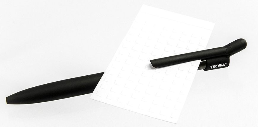 Ручка кулькова-стилус Troika Black Dolphin PIP60/BK фото