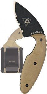Ніж KA-BAR Original TDI Coyote Brown (1477CB) 4002573 фото