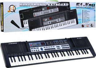 Дитячий синтезатор 5+ Мікрофон + USB запис - модель ZMU.MQ-829USB фото