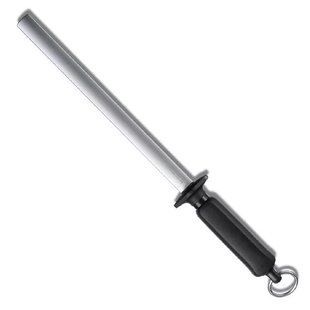 Мусат &ndash; точило для ножів Victorinox Kitchen 27 см овальний Чорний (7.8327) 7.8327 фото