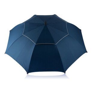 Антиштормовой зонт-трость Ураган, синий P850.505 фото