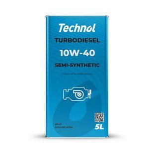 Моторне масло Technol Turbodiesel 10W-40, 5л TL91011 фото