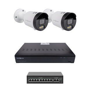 &para;Комплект відеоспостереження на 2 камери GV-IP-K-W102/2 4MP (Ultra AI) LP39052 фото