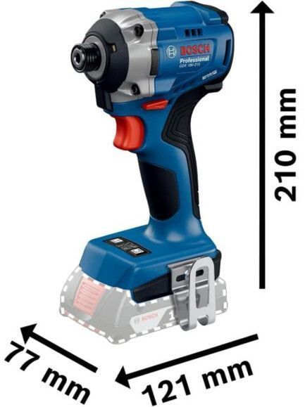 Акумуляторний гвинтокрут Bosch GDR 18V-215 (06019N2020) (без АКБ та ЗП) 06019N2020 фото