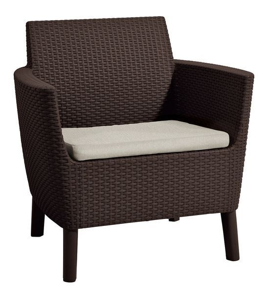 Комплект садових меблів Keter Salemo 3 seater set, коричневий 8711245158693 фото