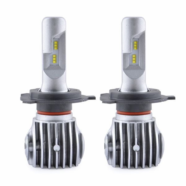 LED автолампа Solar H4 12/24V 6500K 6000Lm 40W Cree Chip 8604 фото