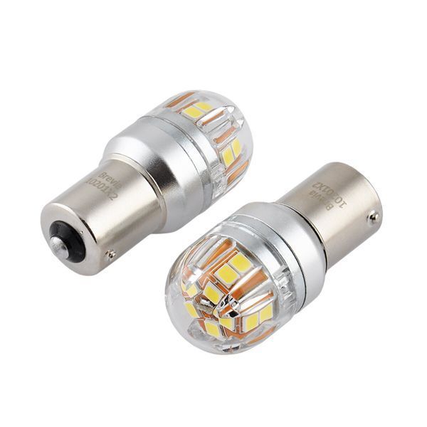 LED автолампа Brevia S-Power P21W 330Lm 15x2835SMD 12/24V CANbus, 2шт 10201X2 фото