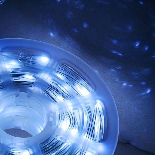 Гірлянда-струна на котушці Chomik, 49,9+3 м, 500 LED холодний білий 5900779880122 фото