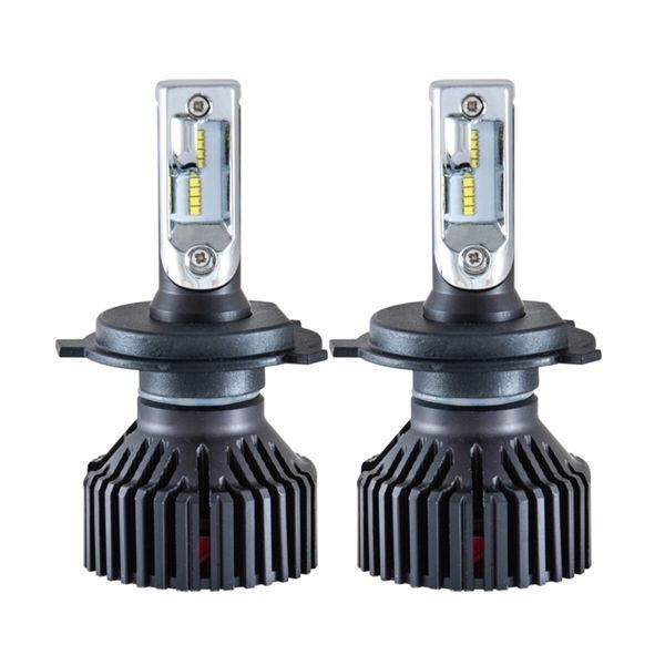 LED автолампа Solar H4 12/24V 6500K 8000Lm 60W ZES Chip 8304 фото