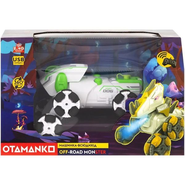 Машинка OTAMANKO Трюковий всюдихід OFF-ROAD MONSTER Зелений 532.02.49 фото