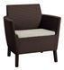 Комплект садових меблів Keter Salemo 3 seater set, коричневий 8711245158693 фото 2