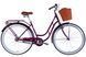 Велосипед уцінений ST 28 Dorozhnik RETRO Velosteel рама-19 малиновий 2026 STK-D-28-663 фото 1