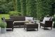 Комплект садових меблів Keter Salemo 3 seater set, коричневий 8711245158693 фото 6