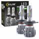 LED автолампа Solar H4 12/24V 6500K 6000Lm 40W Cree Chip 8604 фото 1