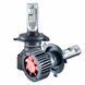 LED автолампа Solar H4 12/24V 6500K 8000Lm 60W ZES Chip 8304 фото 3