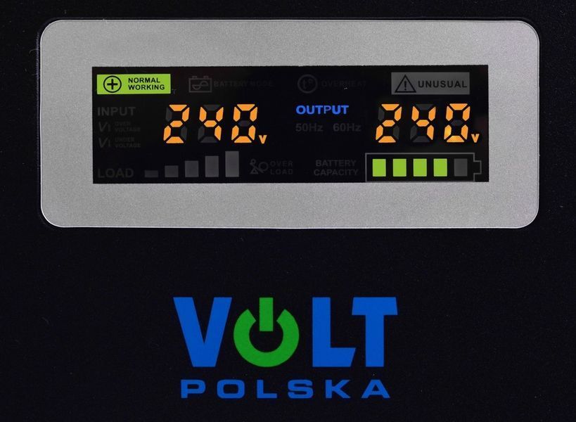 ДБЖ/Безперебійник VOLT SINUS UPS 800 500/800W + AKU 55Ah (3SR800WA55) 3SR800WA55 фото