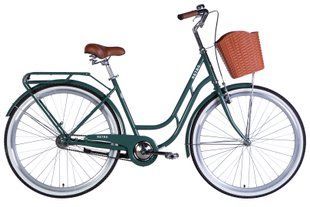 Велосипед уцінений ST 28 Dorozhnik RETRO Velosteel рама-19 зелено-сірий 2026 STK-D-28-667 фото