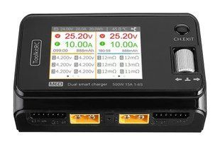 Зарядний пристрій Дуо ToolKitRC M6D 500W 15A 1-6S без блока живлення 6927969830001 фото