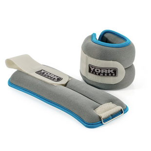 Обважнювачі York Fitness Soft для рук і ніг 2х2кг сірий 0014961803037 фото