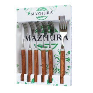 Набір вилок 6 приборів Wood walnut mz505658 MAZHURA mz505658 фото