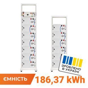 Акумулятор LP LiFePO4 Battery HVM 665,6V 280Ah (186368 Wh) BMS 160А P AB Lrack white LP38415 фото