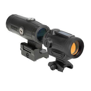 Коліматорний приціл HOLOSUN ARO-EVO-SPR-RD та збільшувач HM3X (Combo Set) + Безкоштовна доставка 747073 фото