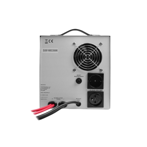 Аварійний комплект Volt Polska SINUS PRO 2000 E 12/230V 1250/2000W + Акумулятор VOLT AGM VRLA 100Ah 12V VoltAGM82000E фото