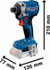 Акумуляторний гвинтокрут Bosch GDR 18V-215 (06019N2022) 06019N2022 фото 3