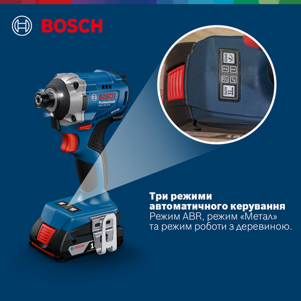 Акумуляторний гвинтокрут Bosch GDR 18V-215 (06019N2022) 06019N2022 фото