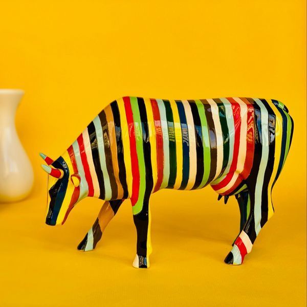 Колекційна статуетка Cow Parade корова Striped, Size L 20112 фото
